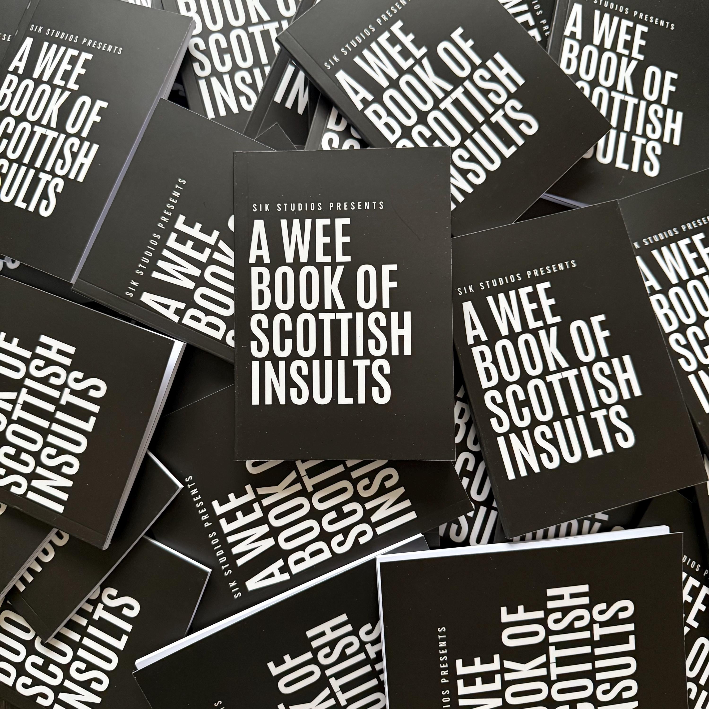 Scottish Insults Book With Translation | Funny Gift  For Scot’s| Pocket Sized Booklet